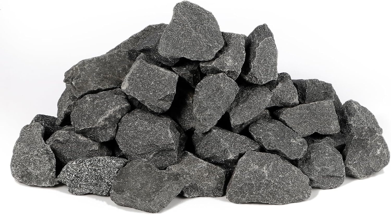 Premium Sauna Rocks & Stones - 47 Lbs for Dry and Wet Sauna,Compatible with Electric Sauna Heaters & Traditional Stoves (47Pounds)