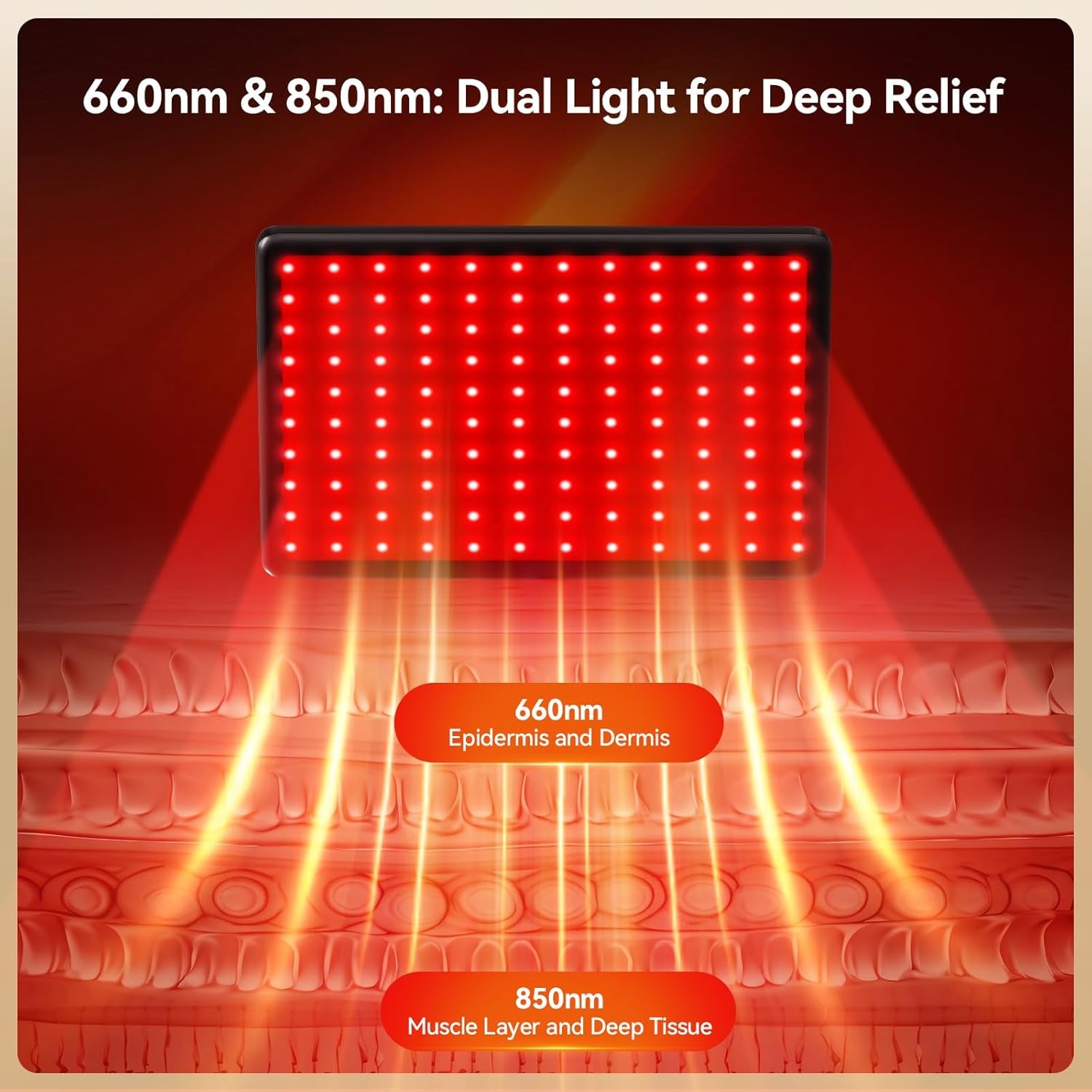 Red Light Therapy Lamp：Gooseneck Infrared Red Light Therapy Lamp with Led 660Nm&850Nm near Infrared LED Red Light,Near Infrared LED Red Light Therapy Device at Home for Face and Body