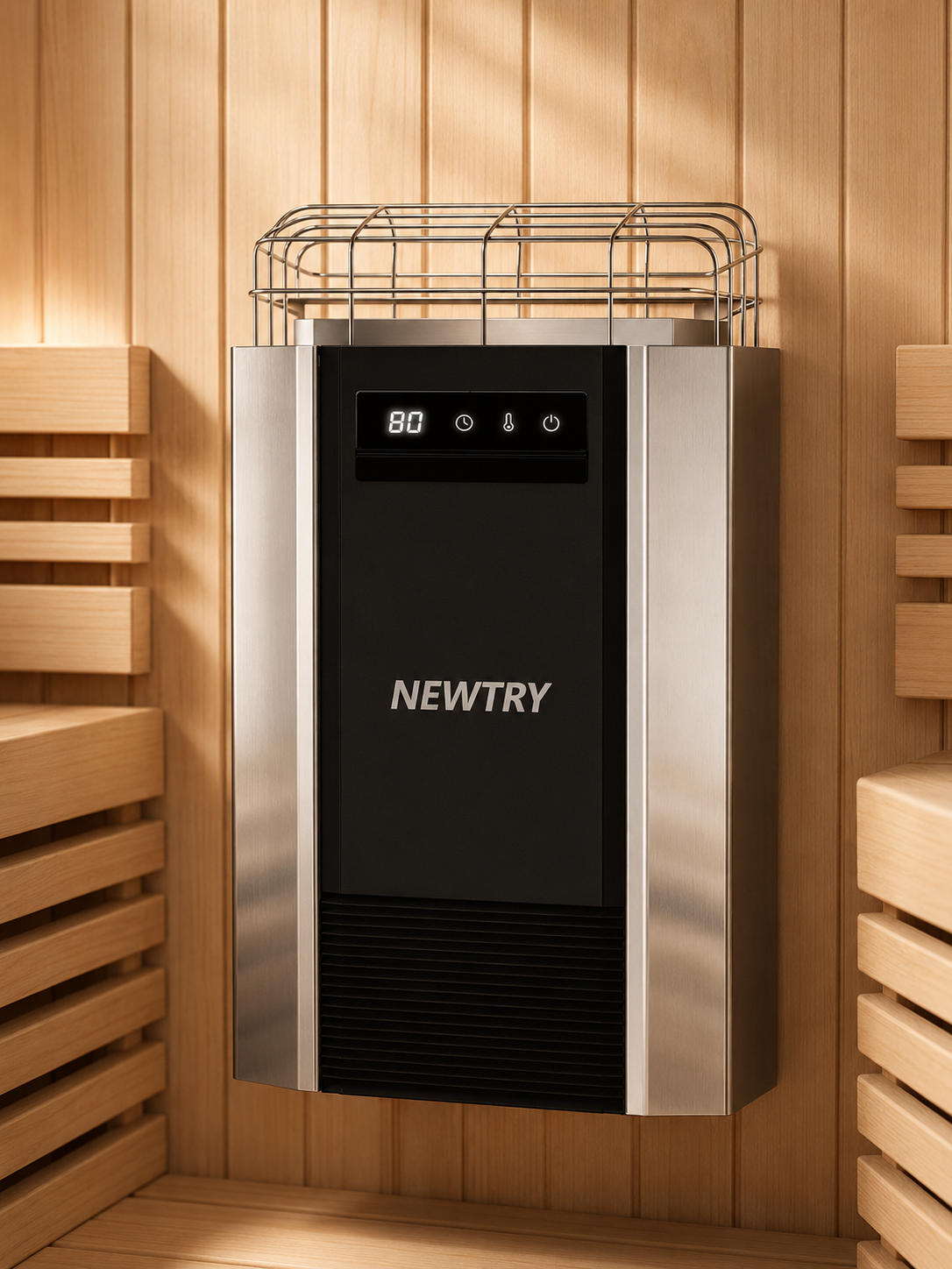 3.5kW Electric Sauna Heater with Digital Controls (220V)