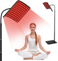 Red Light Therapy for Body, Infrared Light Therapy Panel with Stand, Red Light Therapy Lamp, 660Nm Deed Red Light and 850Nm