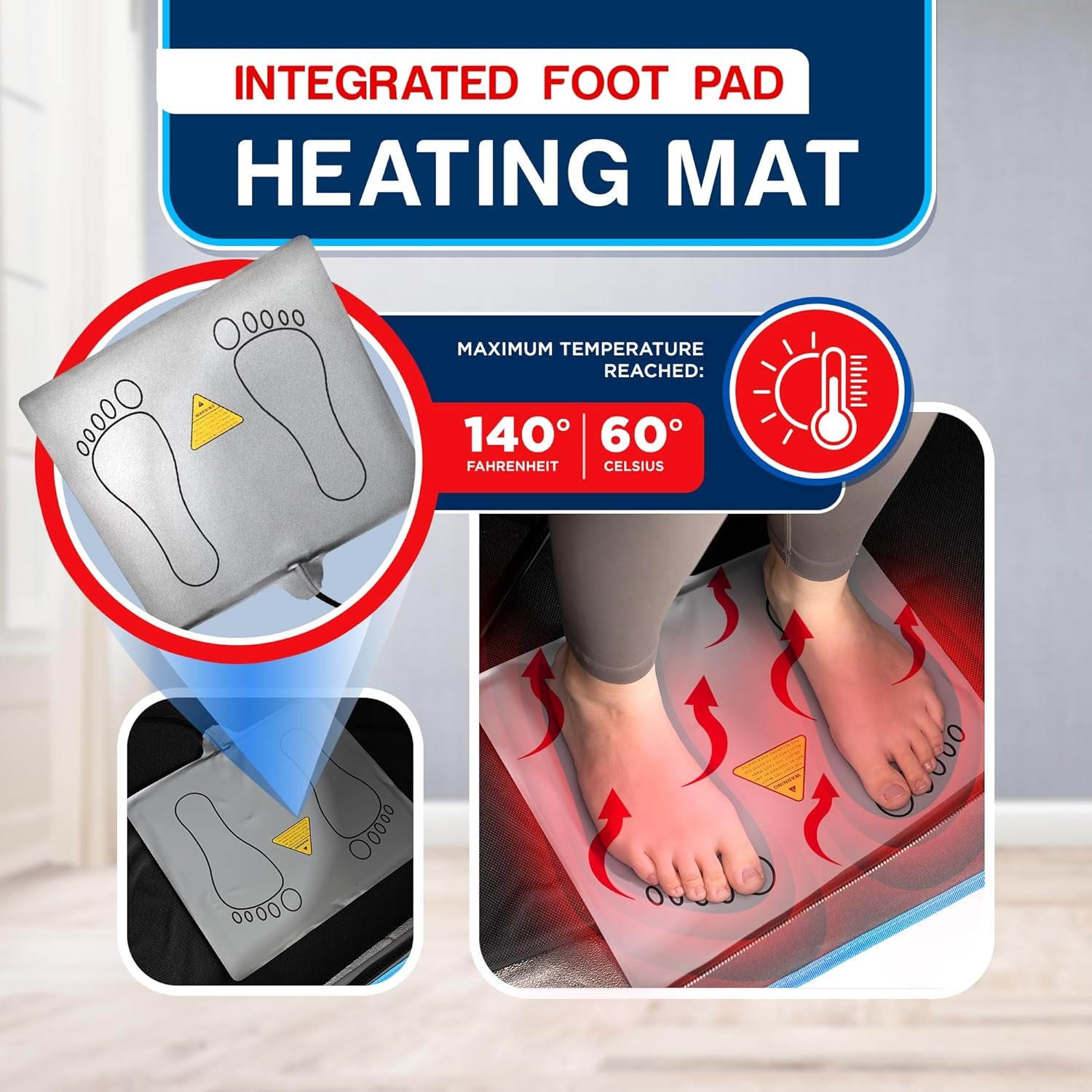 Foldable Sauna Infrared, Portable Sauna for Home, Sauna Tent Sauna Box, Indoor Portable Sauna, Zip up Sauna Room with 1300W Power, Max 140°F Sauna, Black